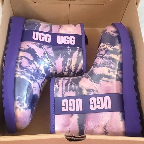 UGG Shoes - #33 PURPLE & PINK CLEAR MINI 7